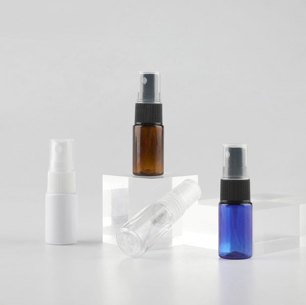 [In stock]10ml flat shoulder PET spray bottle, plastic bottle, fine mist spray bottle, hydrosol bottle，best recommendation