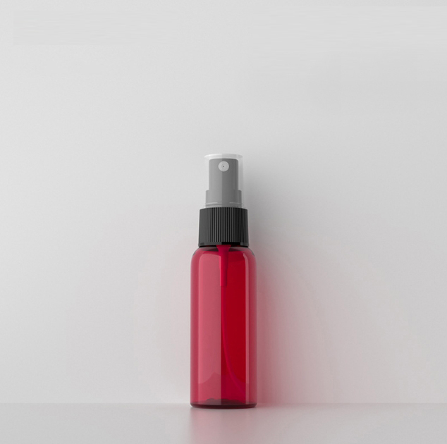 [In stock]50ml round shoulder disinfection spray bottle, pet plastic bottle，hot selling product