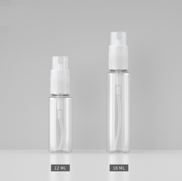 [In stock]12ml18ml PETG spray bottle, cosmetic toner, press spray bottle,hot selling product