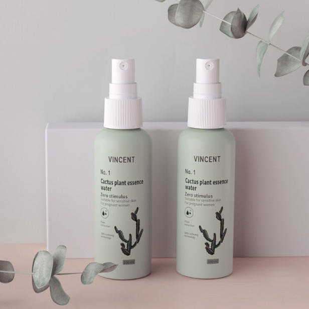[In stock]100ml round shoulder full cover spray bottle, fine mist spray bottle,hot selling produc