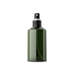 [In stock]50ml-200ml dark green oblique shoulder aluminum oxide spray head plastic spray bottle，best recommendation