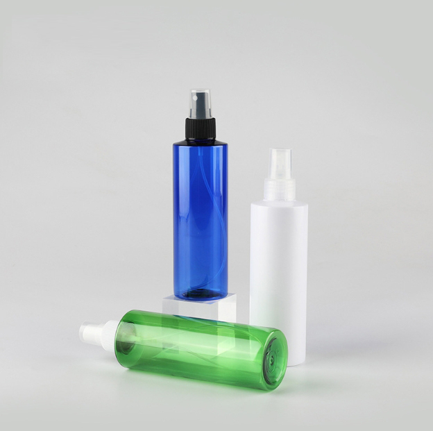 [In stock]250ml flat shoulder PET plastic bottle, hydrating makeup spray bottle, press bottle cleaner spray bottle，hot selling product