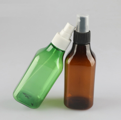 [In stock]200ml square long neck with perfume spray head, pet plastic spray bottle，best recommendation