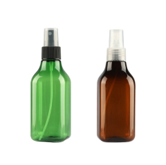 [In stock]200ml square long neck with perfume spray head, pet plastic spray bottle，best recommendation