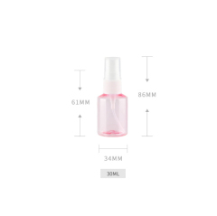 [In stock]30ml50ml pink shoulder spray bottle, disinfectant alcohol small spray bottle,best recommendation