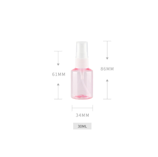 [In stock]30ml50ml pink shoulder spray bottle, disinfectant alcohol small spray bottle,best recommendation