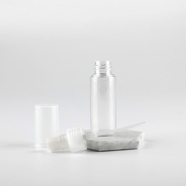 [In stock]30mlPETG spray bottle, fine mist toner hydrating press spray bottle，hot selling product