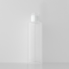 [In stock]100-500ML flat shoulder cover bottle, PET plastic bottle, flip cover inner plug cosmetics packaging bottle,hot selling product