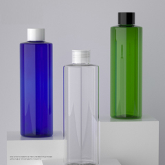 [In stock]250ml flat shoulder ordinary cover plastic bottle，the treasure of the shop