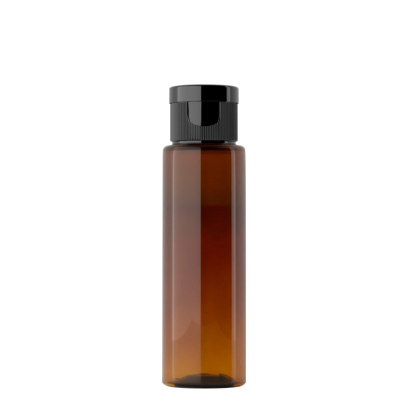 [In stock]30ml flat shoulder flip cap plastic bottle,hot selling product