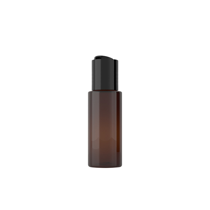 [In stock]20ml flat shoulder Qianqiu cover bottle, push cover bottle, PET plastic bottle, small capacity cosmetics dispensing bottle,hot selling product
