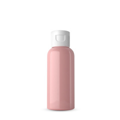 [In stock]50ml round shoulder flip cap bottle, PET plastic bottle,hot selling product