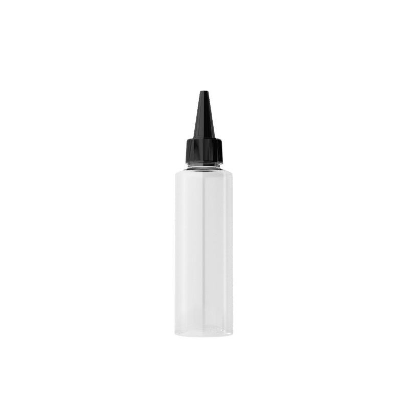[In stock]100ml flat shoulder pointed mouth cap bottle，hot selling product