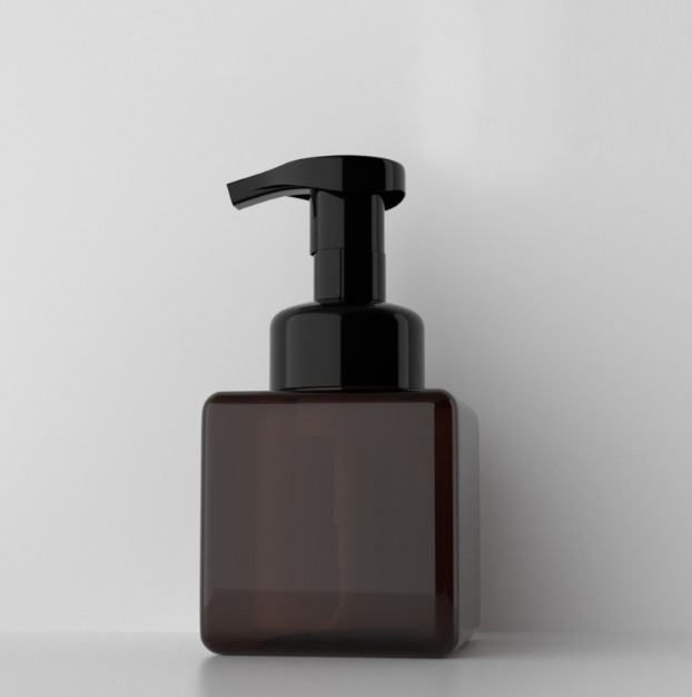 [In stock]250ml square bottle push type mousse foaming bottle,best recommendation