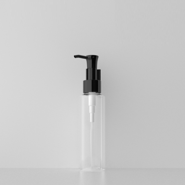 [In stock]100ml flat shoulder oil pump bottle Korean oil pump series， best recommendation