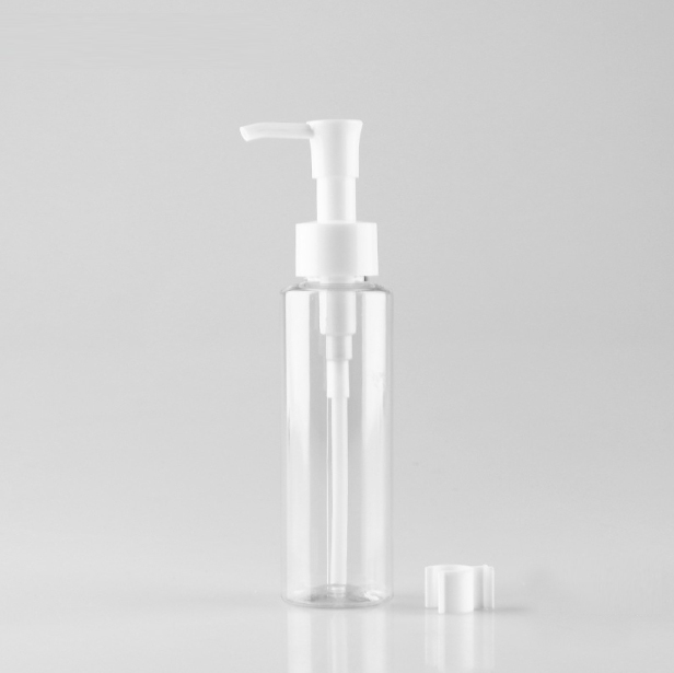 [In stock]100ml flat shoulder oil pump bottle Korean oil pump series， best recommendation