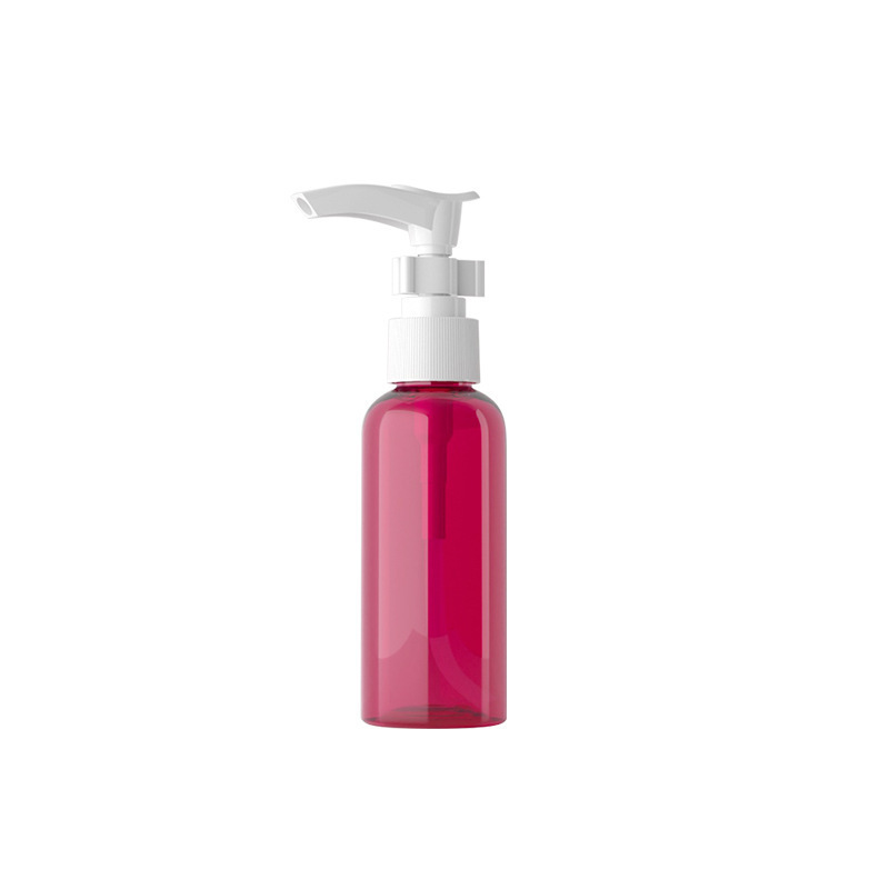[In stock]50ml round shoulder socket pump lotion bottle, long mouth press bottle clip pump bottle，hot selling product