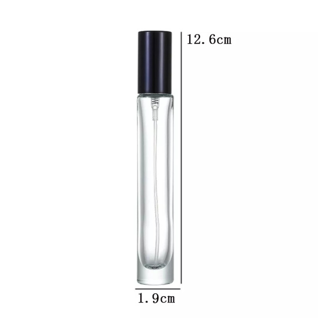 [In stock]10ML perfume high-grade glass spray bottle,best recommendation