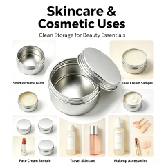 Aluminum Tin Containers, 5ml 10ml 15ml 20ml 30ml 40ml 50ml 60ml 80ml 100ml 120ml 150ml 180ml 200ml 250ml in stock.  face cream bottle, face cream jar wholesale.