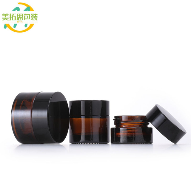 30g Brown Cream Jar, 5g 10g 50g 100g Face Cream Jar, 15g Lotion Mask Jar, Eye Cream Travel Jar