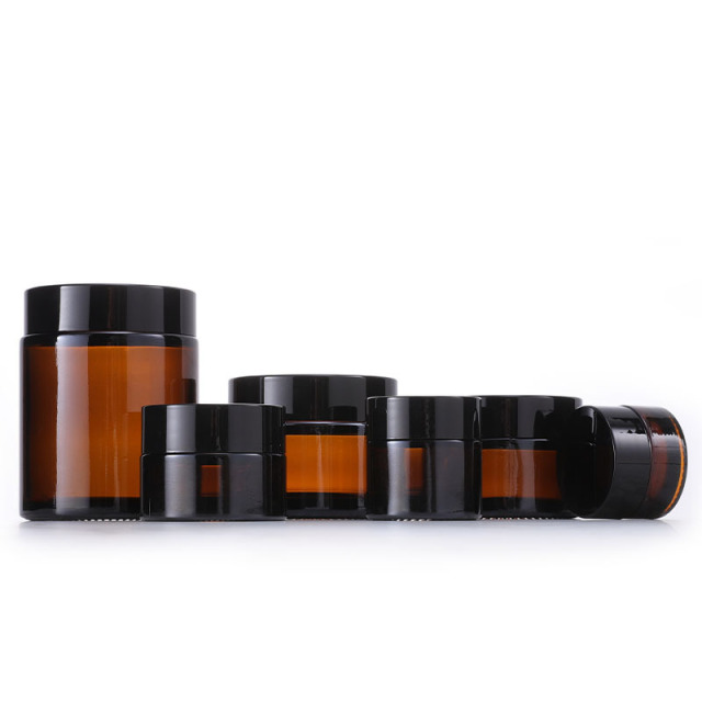 30g Brown Cream Jar, 5g 10g 50g 100g Face Cream Jar, 15g Lotion Mask Jar, Eye Cream Travel Jar