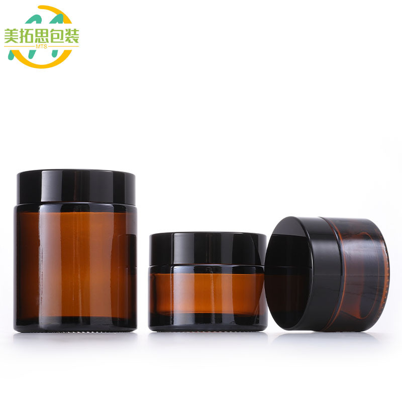 30g Brown Cream Jar, 5g 10g 50g 100g Face Cream Jar, 15g Lotion Mask Jar, Eye Cream Travel Jar