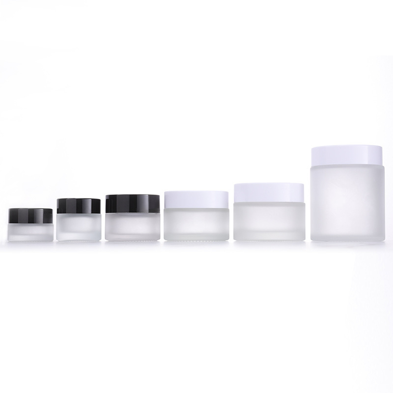 30g Cream Jar 15g Face Cream Jar 5g 10g 50g 100g Mask Pot Lotion Bottle Frosted Glass Travel Bottle