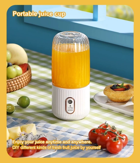 300ml Portable USB Rechargeable Blender - OEM/ODM Available