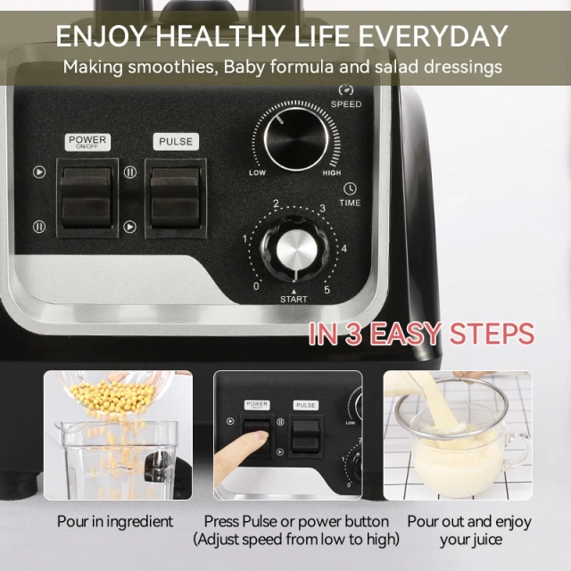 Variable Speed Ice Crushing Smoothie Maker - Factory Supply