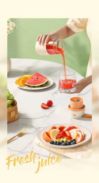 USB Portable Juice Blender - OEM/ODM Available