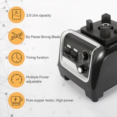 Variable Speed Ice Crushing Smoothie Maker - Factory Supply