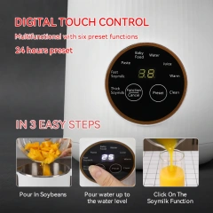 1000ML Stainless Steel Soy Milk Machine Manufacturer