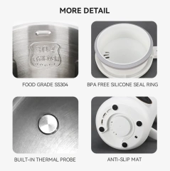 1000ML Stainless Steel Soy Milk Machine Manufacturer