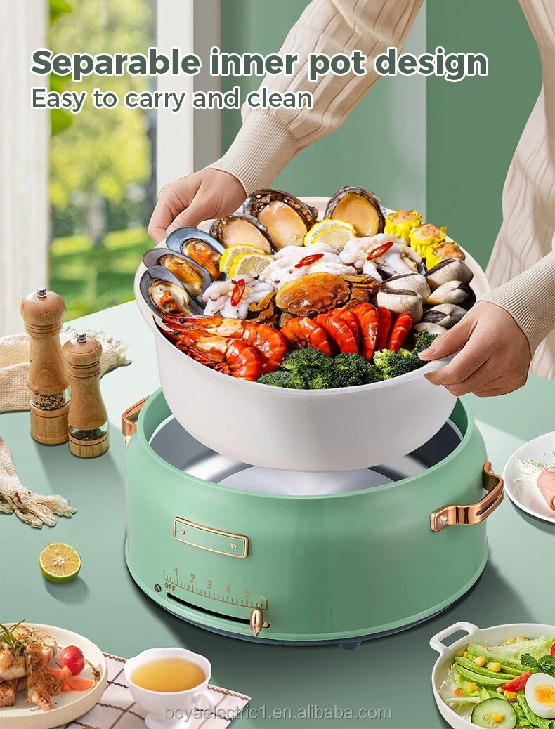 Electric Multi Hotpot Cooker Manufacturer