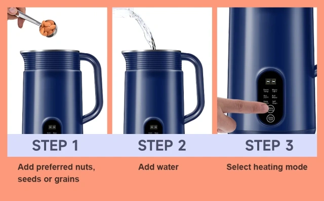 600ML Automatic Nut Milk Maker Manufacturer