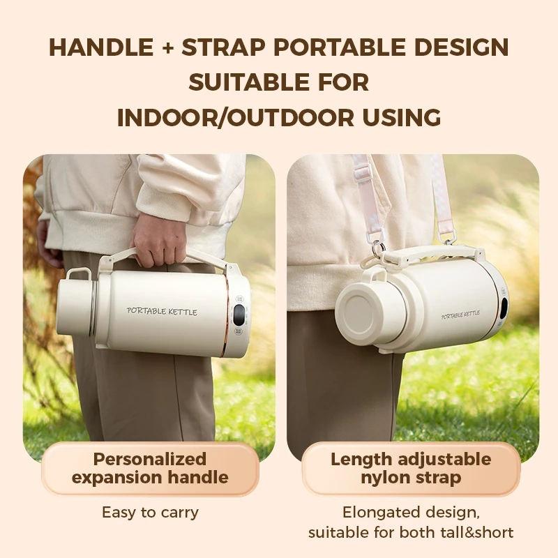 1.2L Digital Portable Kettle Wholesale/OEM/ODM