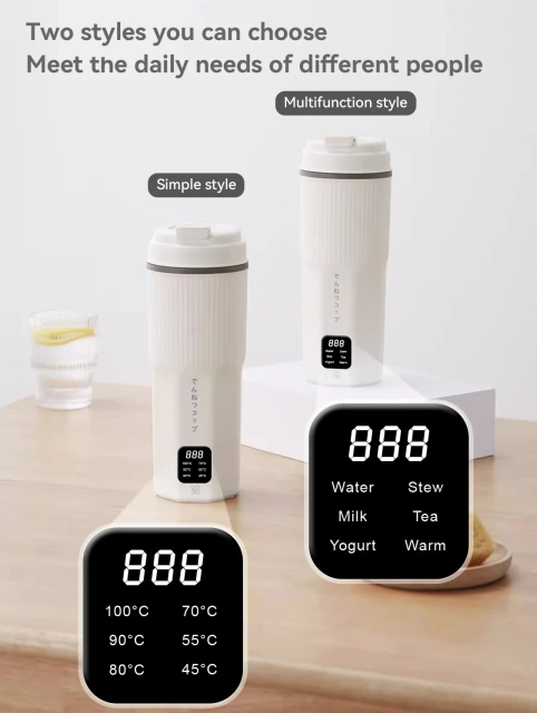500ML Portable Kettle for Travel Factory Supply