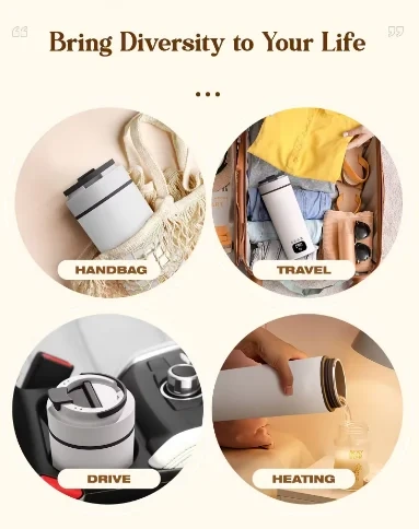 450ML Digital Portable Tea Kettle - Factory Supply