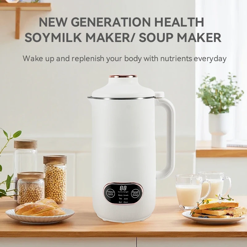 OEM Multifunctional Soy Milk Maker - Digital Touch Control