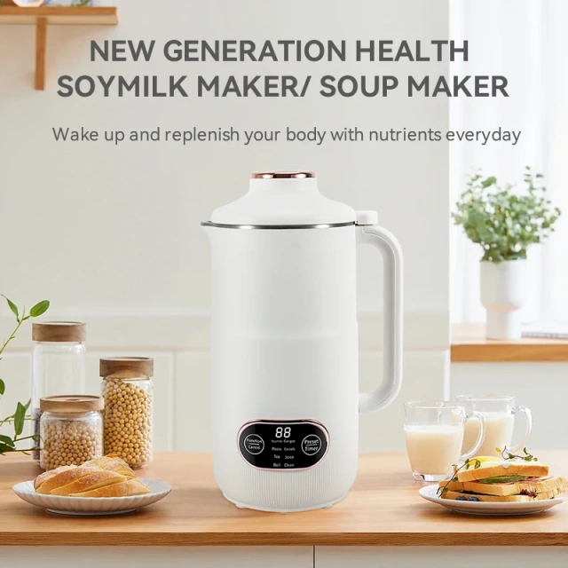 OEM Multifunctional Soy Milk Maker - Digital Touch Control