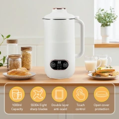 OEM Multifunctional Soy Milk Maker - Digital Touch Control