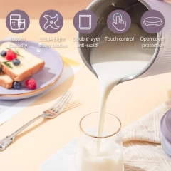 OEM 1000ML Nut & Soy Milk Maker - Automatic Touch Control with Presets