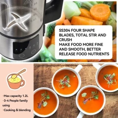 1200ML Multifunctional Blender & Soy Milk Maker - Custom Logo