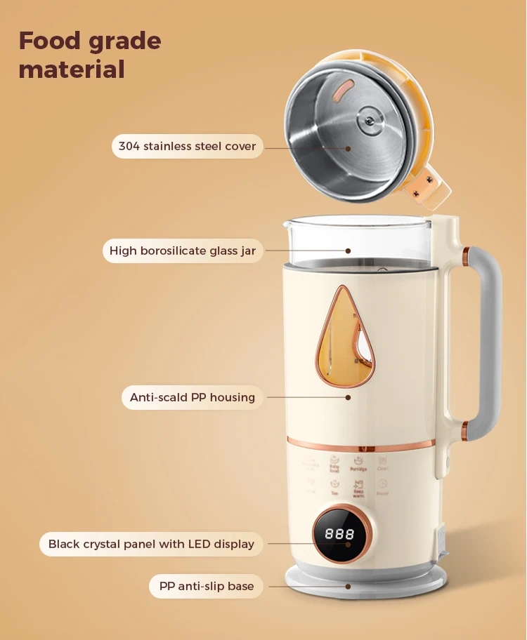 Customize Multifunctional Cooking Blender - Hot & Cold Mixer