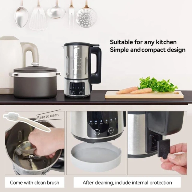 1200ML Multifunctional Blender & Soy Milk Maker - Custom Logo