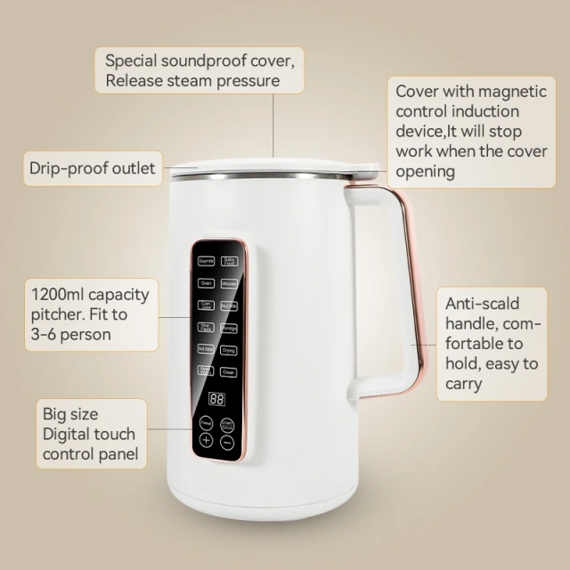 Customize 1.2L Multifunction Blender for Milkshakes, Baby Food & More
