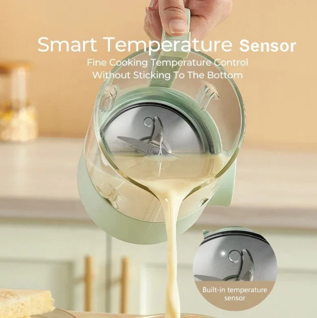 600ml Glass Jar Mini Soymilk Maker - OEM & Wholesale