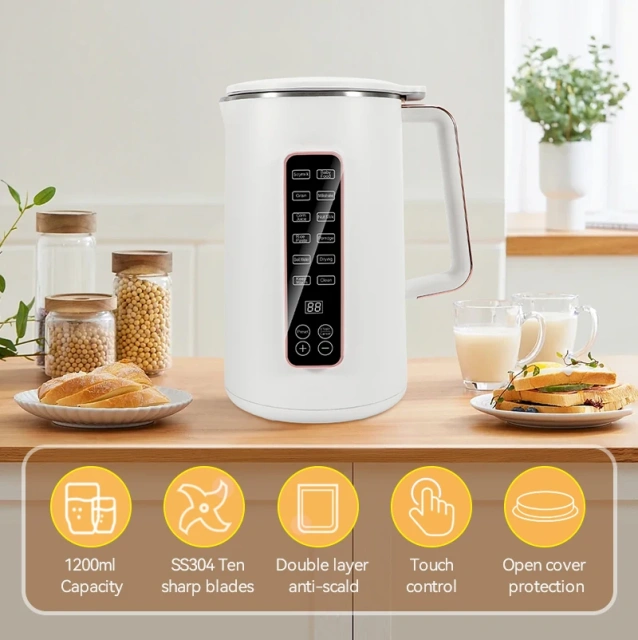 Customize 1.2L Multifunction Blender for Milkshakes, Baby Food & More