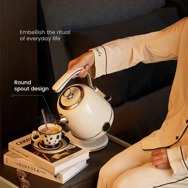 Electric Kettle SUS304 Stainless Steel Water Boiler Electric Teapot