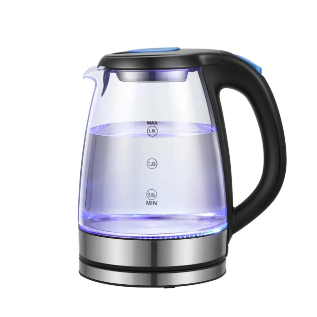 1.8L Glass Electric Kettle for Home/Hotel Glass water Boiler